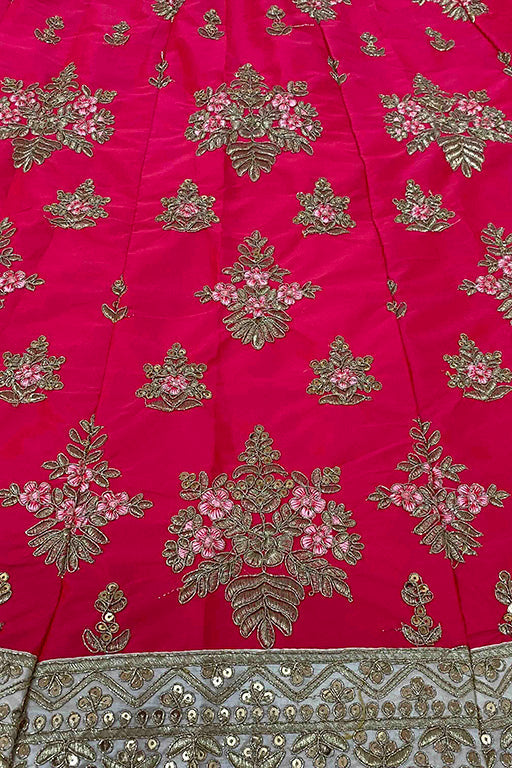 Red Colour Malai Satin Designer Lehenga Choli